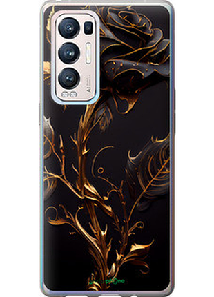 Чехол на oppo reno5 pro plus роза 3 "5552u-2243-72104"