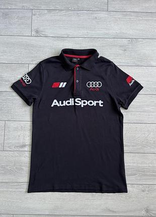 Audi sport size l л размер ауди гоночная футболка джерси поло майка