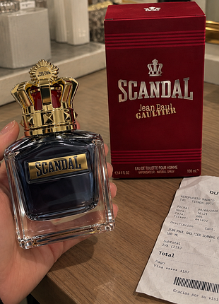 Jean paul gaultier scandal pour homme 100 ml чоловіча туалетна вода