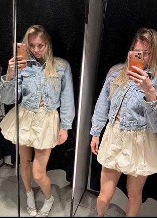 Юбка баллон zara