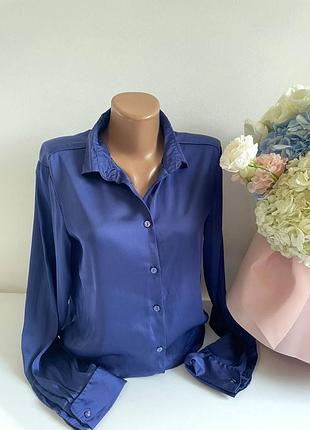 Сорочка синя розмір м benetton