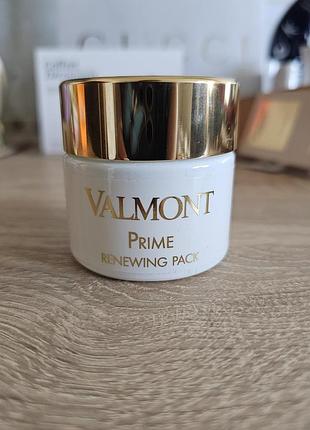 Восстанавливающая анти стресс маска попляшки valmont prime renewing pack 50ml