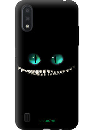 Чехол на samsung galaxy a01 a015f чеширский кот "689b-1842-72104"