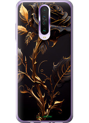 Чехол на xiaomi redmi k30 роза 3 "5552u-1836-72104"