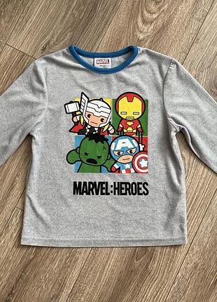 Кофта marvel для хлопчика 6-7 років