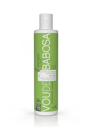 Шампунь для зміцнення і оздоровлення волосся griffus shampoo vou de babosa ml 420