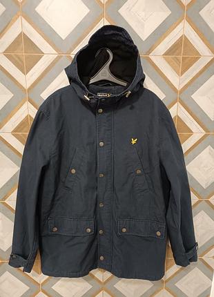Куртка-парка lyle &amp; scott (оригинал) в отличном состоянии