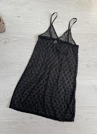 Нічна сорочка сітка emporio armani