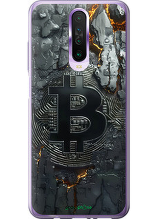 Чехол на xiaomi redmi k30 раскаленный биткойн "6091u-1836-72104"