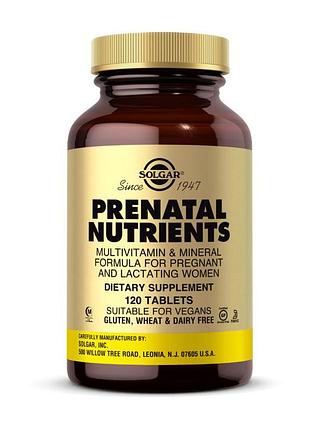 Solgar prenatal nutrients (120 tab)