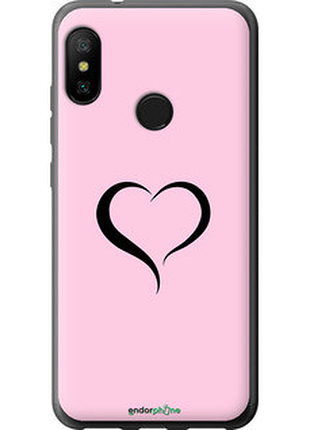 Чехол на xiaomi redmi 6 pro сердце 1 "4730u-1595-72104"