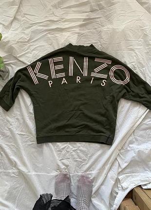 Kenzo лонг свитшот