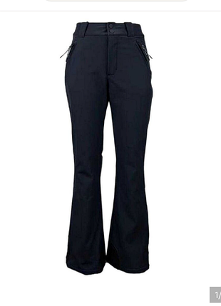 Черные брюки софтшел на флисе jack wills из линейки jack wills ski. м