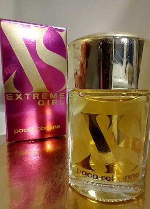 Xs extreme girl paco rabanne оригинал миниатюра винтаж 5мл