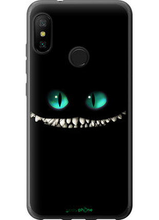 Чехол на xiaomi redmi 6 pro чеширский кот "689u-1595-72104"