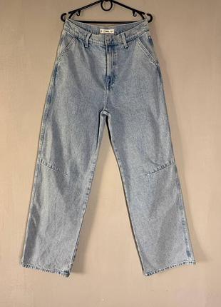Женские джинсы mango (mng) wide leg / straight (размер eur 38 / m / Ausa 6)