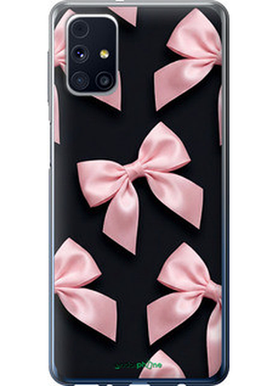 Чехол на samsung galaxy m31s m317f coquette ribbons dark coquette "6767u-2055-72104"