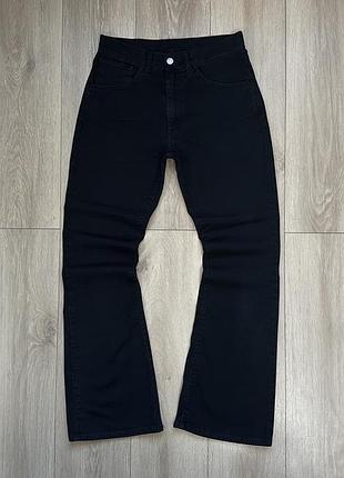 Чорні джинси levis bootcut 525