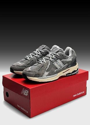 Термо кросівки new balance 1906d gtx grey beige