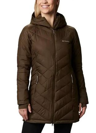 Жіноча куртка з капюшоном columbia heavenly long hooded jacket