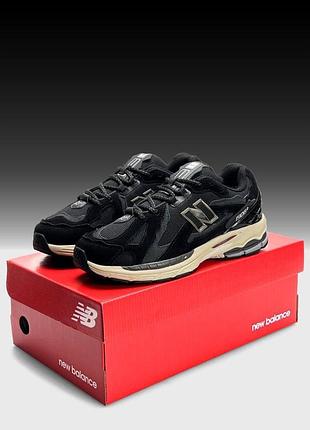 Термо кросівки new balance 1906d gtx black beige