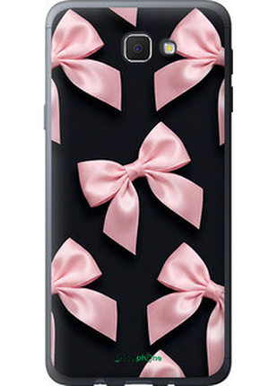 Чехол на samsung galaxy j5 prime coquette ribbons dark coquette "6767u-465-72104"
