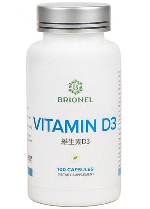 Витамин d3 брионель, vitamin d3 brionel, 100 кап