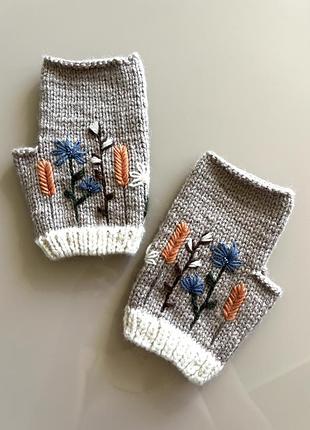 Мітенки (baby wool)
