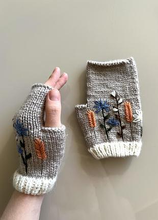 Мітенки (baby wool) 8