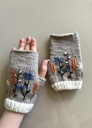 Мітенки (baby wool) 7
