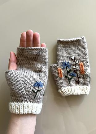 Мітенки (baby wool) 9