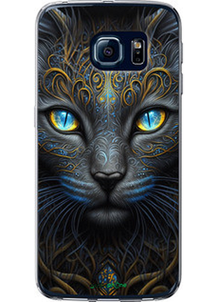 Чехол на samsung galaxy s6 edge g925f кошка "5548u-83-72104"