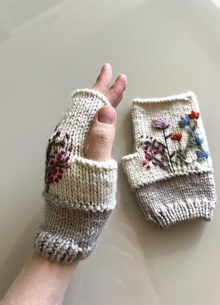 Мітенки (baby wool) 7