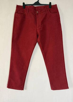 Новые мужские молескинные брюки ian coley sporting stonecutter (размер w42 / 3xl / made in england)