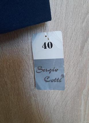 Пальто темно синє sergio cotee 6