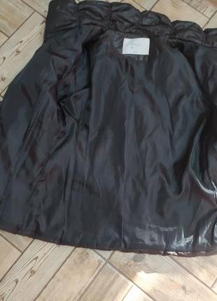 Коротка стьобана чорна курточка only на подвійному холофайбере 42-44,36-38,s,xs9 фото