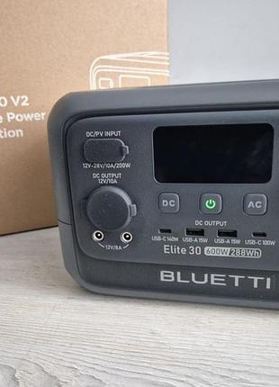 Зарядна станція bluetti elite 30 v2 (600w / 288wh) нова / офіційна