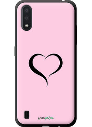 Чехол на samsung galaxy a01 a015f сердце 1 "4730b-1842-72104"