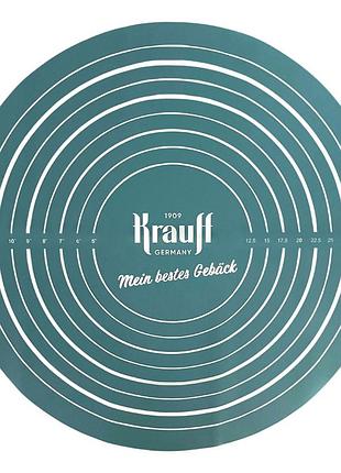 Килимок кулінарний силіконовий, діам.34см. артикул: 29-305-076. тм "krauff" "пр."