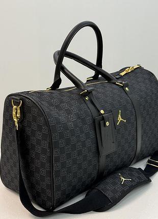 Спортивна сумка air jordan monogram duffle bag black ma0759-023 оригінал  спортивная сумка jordan monogram duffle bag с