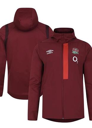 Чоловіча куртка(кофта) худі umbro england rugby full zip hoodie red mens