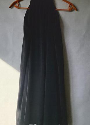 Елегантна чорна сукня zara basic у стилі мінімалізм 🖤 3