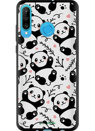 Чехол на huawei p30 lite панды "4318b-1651-72104"
