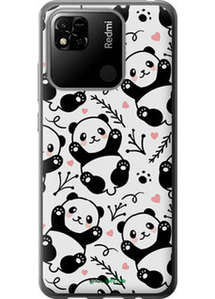 Чехол на xiaomi redmi 9c панды "4318u-2035-72104"