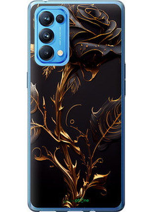 Чехол на oppo reno5 pro роза 3 "5552u-2239-72104"