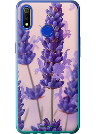 Чехол на realme 3 лаванда "6037u-1869-72104"