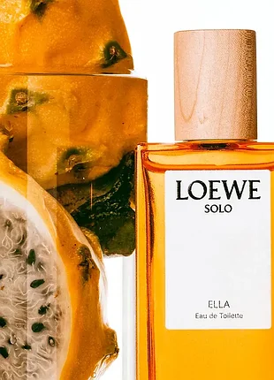 🧡оригінал loewe solo ella туалетна вода для жінок, теплий жіночий аромат з нотами екзотичних фруктів пробник