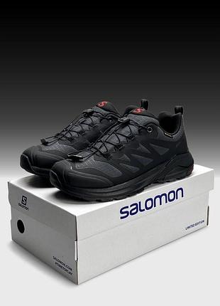 Термо кросівки salomon x adventure gtx grey black