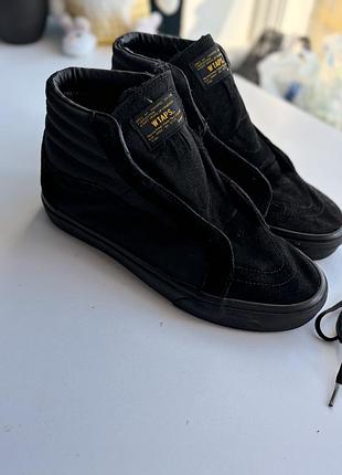 Кросівки чоловічі vans wtaps чорні 42 розмір