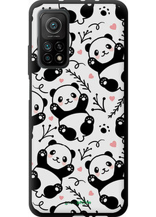 Чехол на xiaomi mi 10t панды "4318b-2096-72104"